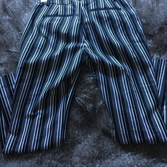 Express black/white stripe pants - Picture 4 of 8